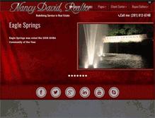 Tablet Screenshot of nancydavidrealtor.com